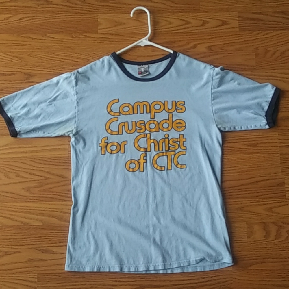 Vintage Campus for Christ ringer tee
